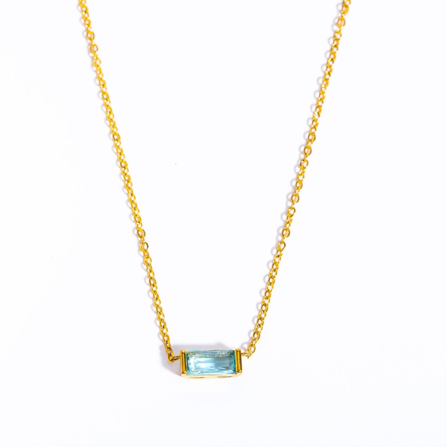 Radiant Birthstone Necklace A Personalized Treasure for Every Month