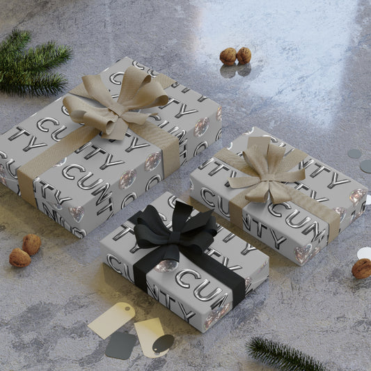 A Cunty Christmas Luxury Wrapping Paper