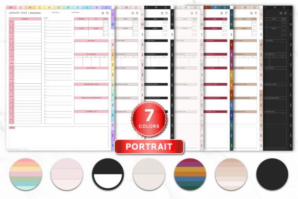 All-in-One Digital Planner Template: Stay Organized and Achieve Your Goals