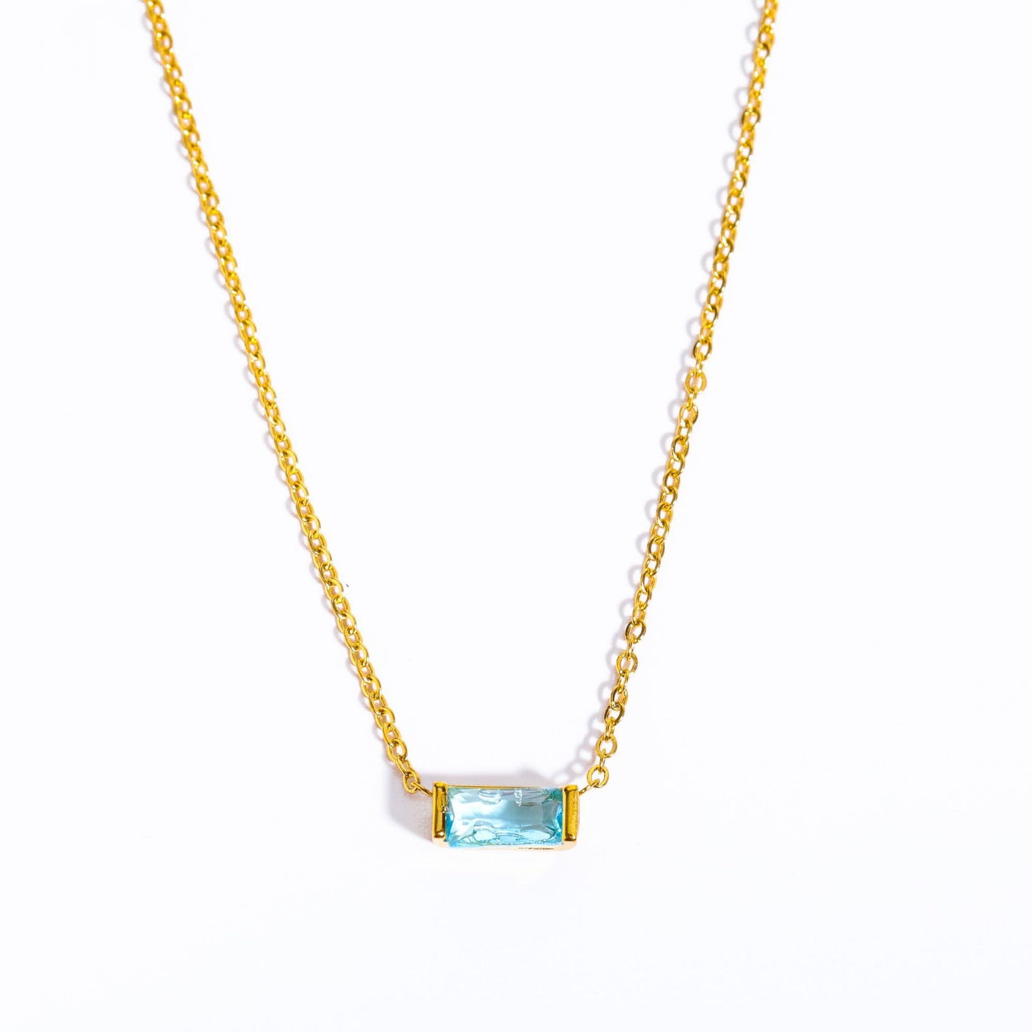 Radiant Birthstone Necklace A Personalized Treasure for Every Month