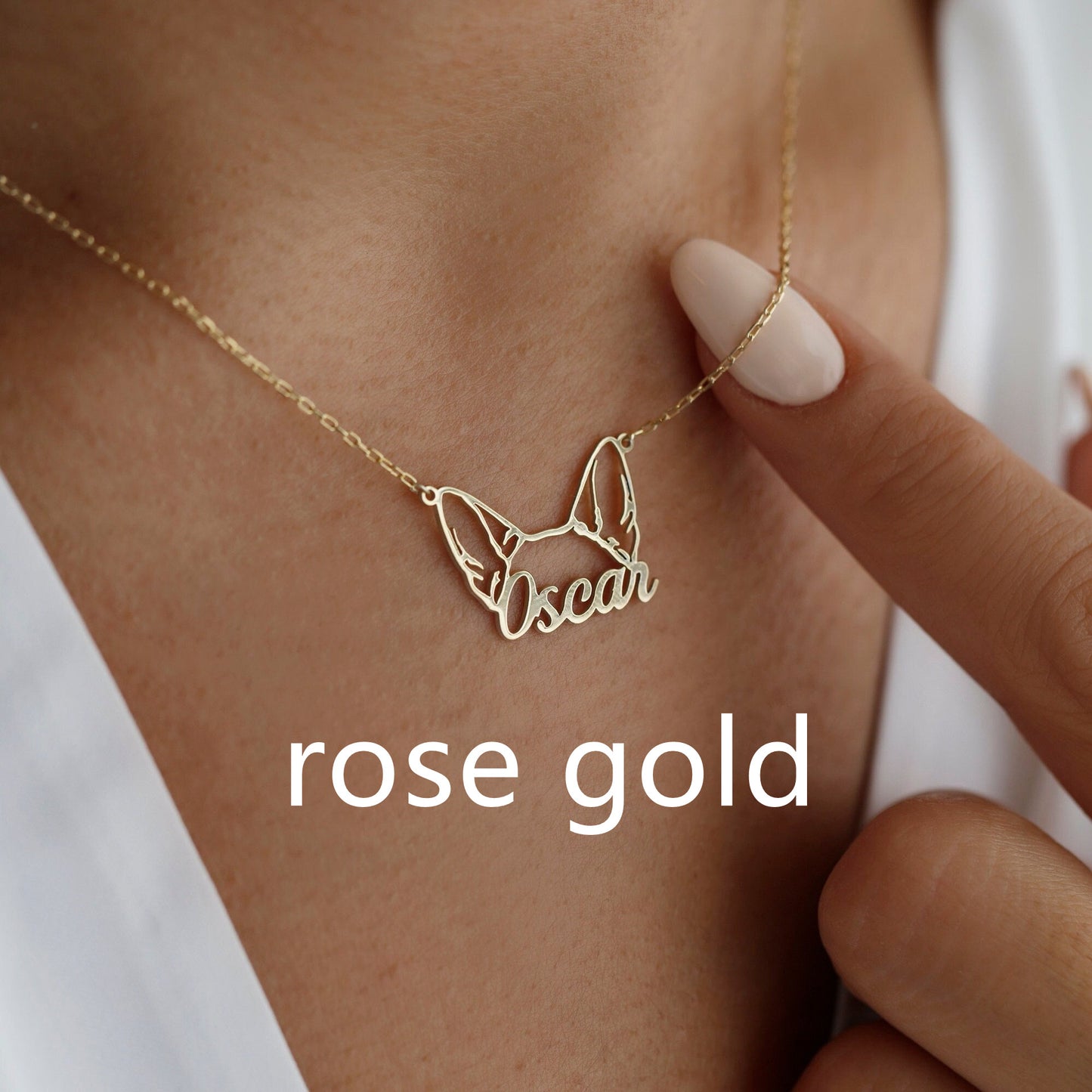 Dog Name Necklace | Personalized Dog Ears Necklace | Custom Pet Jewelry | Pet Name Necklace | Pet Memorial Gift, Gift for Her,Christmas Gift custom dog pendant,dog ear necklace,dog ears necklace,dog memorial gift,dog mom necklace,dog name necklace,gift for her,handmade jewelry,name necklace,personalized gift,pet jewelry,pet lover gift,pet memorial gift