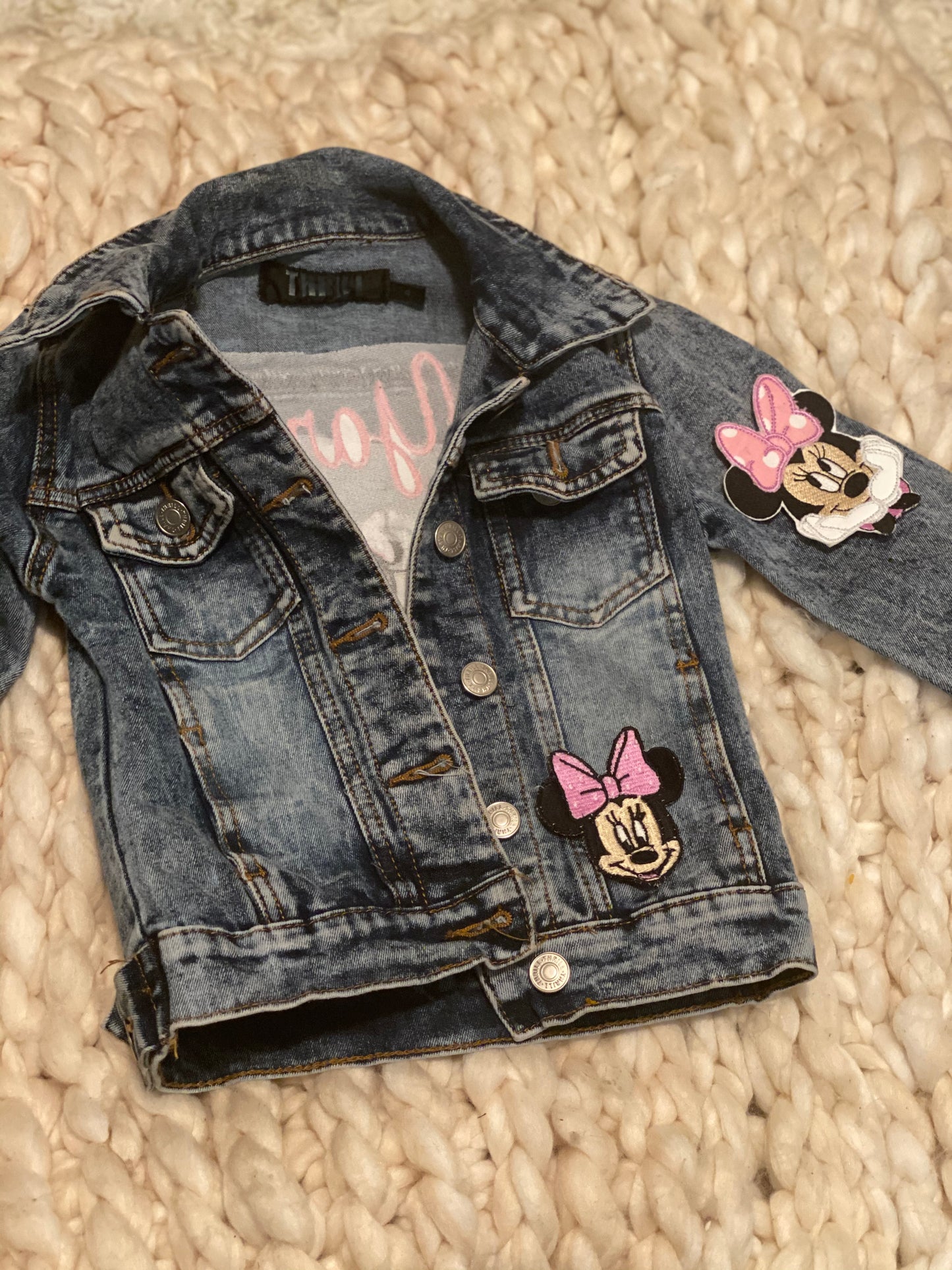 Minnie mouse custom jacket