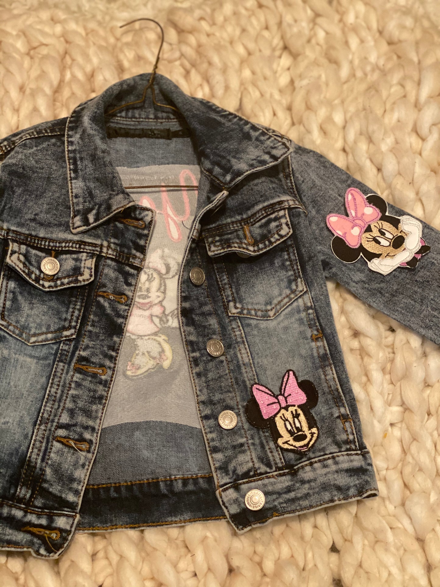 Minnie mouse custom jacket