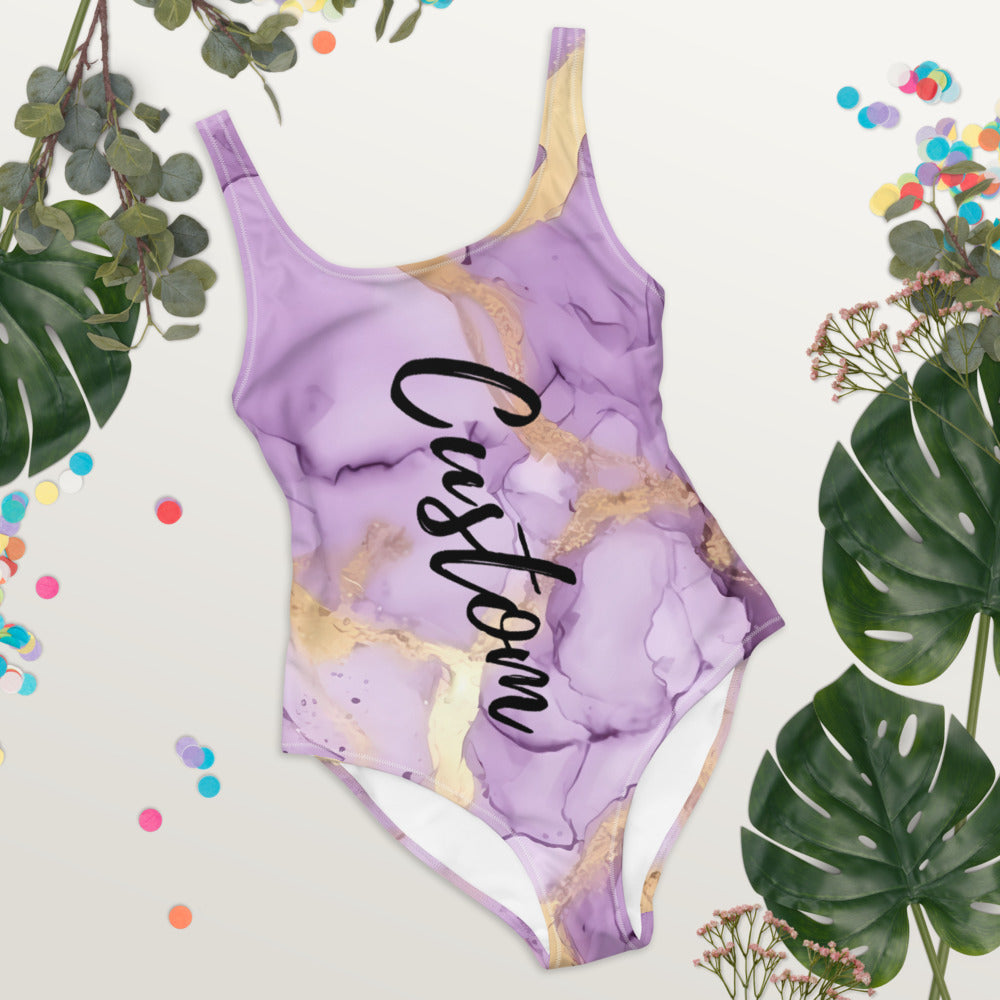 custom swimsuits, personalized swimwear, custom bikinis, one-piece swimsuits, beachwear for women, pool party swimsuit, unique swimsuit design, swimsuit with name, bachelorette swimwear, honeymoon swimsuits, UV protection swimwear, flattering swimwear