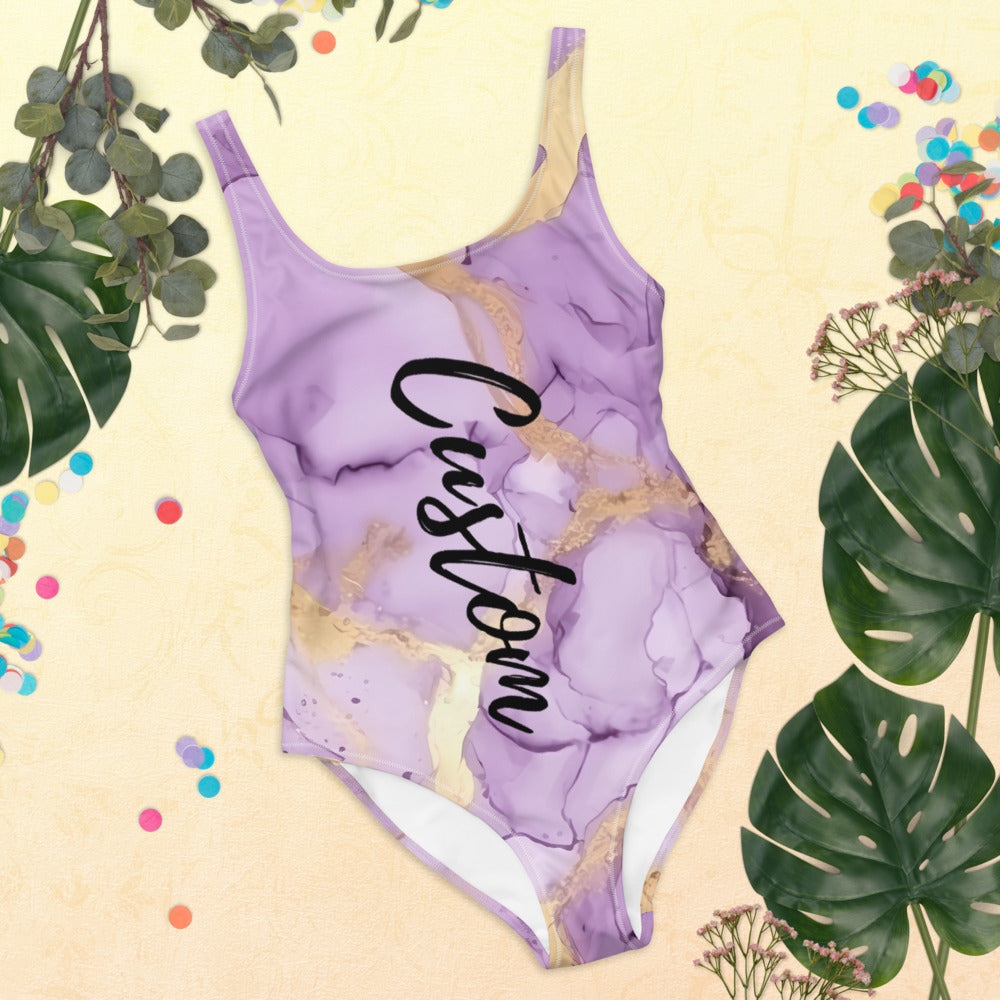 custom swimsuits, personalized swimwear, custom bikinis, one-piece swimsuits, beachwear for women, pool party swimsuit, unique swimsuit design, swimsuit with name, bachelorette swimwear, honeymoon swimsuits, UV protection swimwear, flattering swimwear