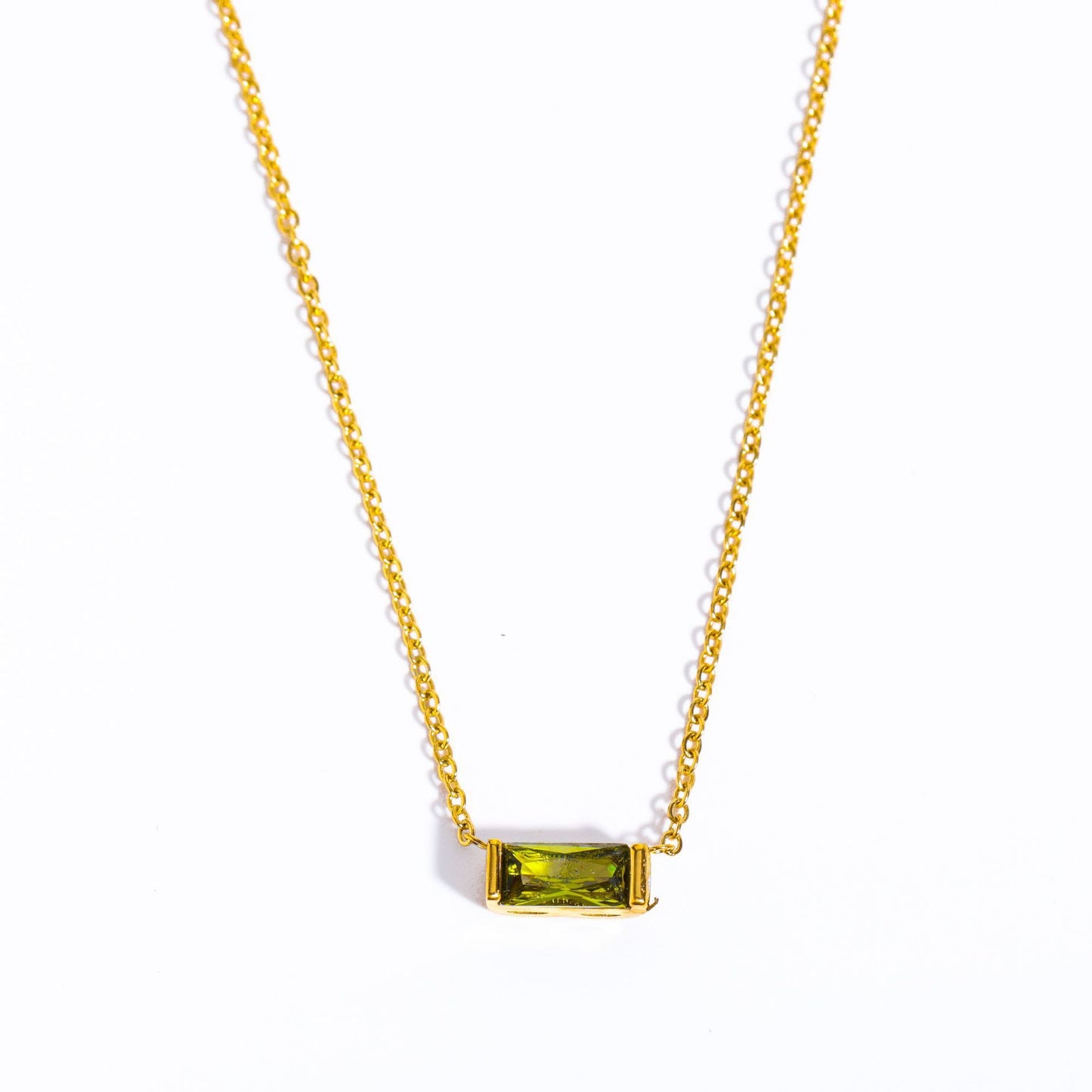 Radiant Birthstone Necklace A Personalized Treasure for Every Month