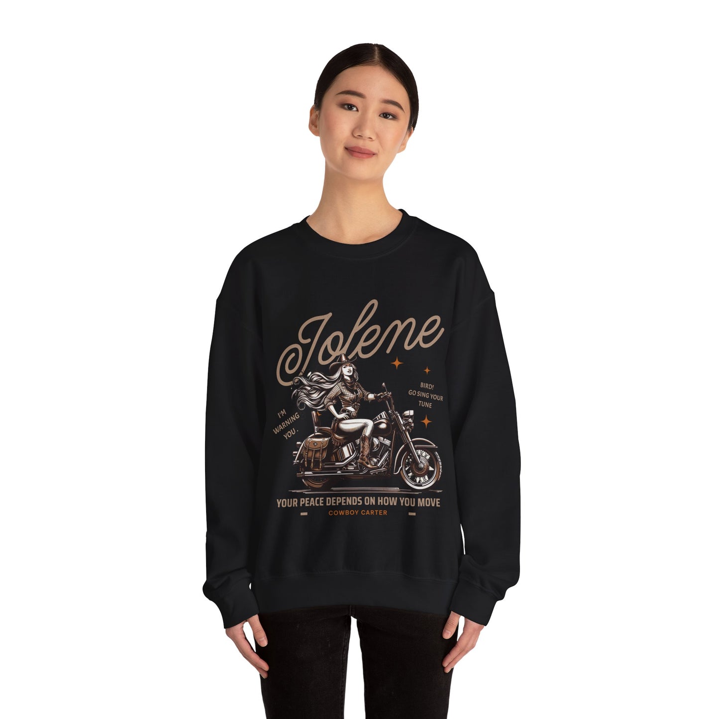 Jolene Crewneck Sweatshirt Fan Art Cowboy Carter