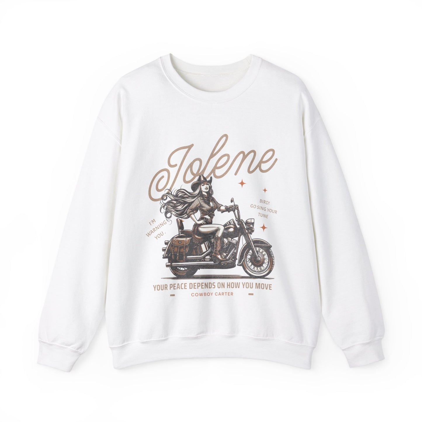 Jolene Crewneck Sweatshirt Fan Art Cowboy Carter