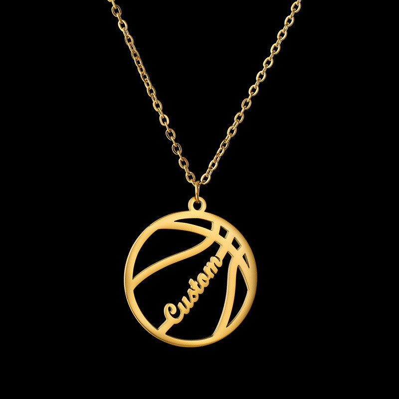 Basketball 14K Gold Name Necklace Gold, Nameplate Necklace 14k Solid Gold, Custom Name Jewelry, Gold Filled Name, Mama Necklace, Personalized Name Jewelry,custom name necklace,dainty name necklace,gift for mom,gold name necklace,mama necklace,name necklace,name necklace gold,name plate necklace,nameplate necklace,necklaces,necklace with name,script name necklace,solid gold necklace