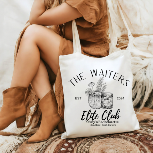 Custom Bride & Bachelorette Party Totes - Perfect for Bridal Showers, Nashville & Vegas Trips, Luxe Bachelorette Merch & Unique Engagement Gifts