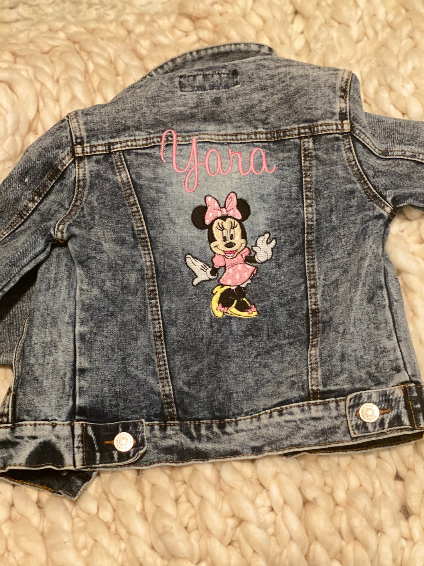 Minnie mouse custom jacket