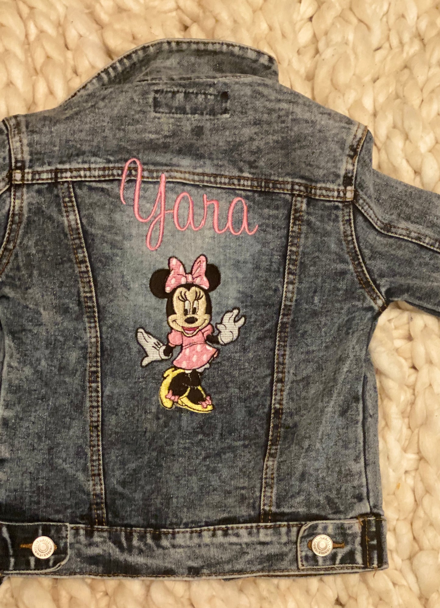 Minnie mouse custom jacket