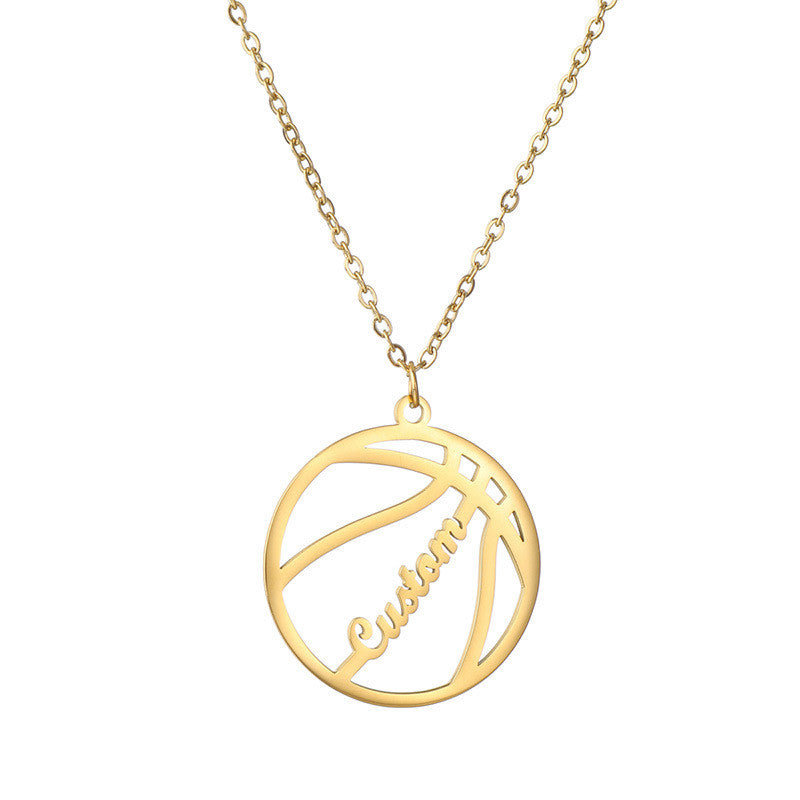 Basketball 14K Gold Name Necklace Gold, Nameplate Necklace 14k Solid Gold, Custom Name Jewelry, Gold Filled Name, Mama Necklace, Personalized Name Jewelry,custom name necklace,dainty name necklace,gift for mom,gold name necklace,mama necklace,name necklace,name necklace gold,name plate necklace,nameplate necklace,necklaces,necklace with name,script name necklace,solid gold necklace